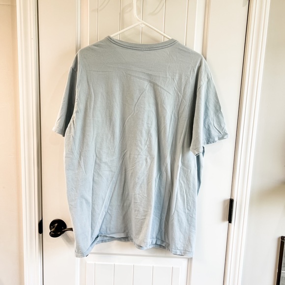 Hurley Light Blue Surf Waves Palm Tree Logo Graphic Size XL - Picture 4 of 8